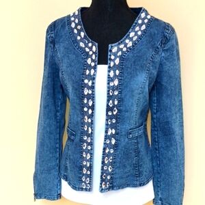Embellished Denim Jacket